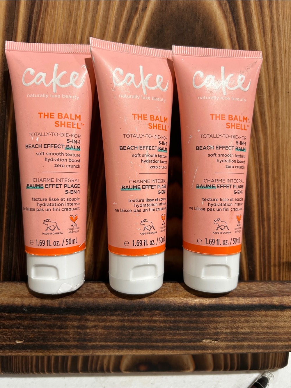 Cake The Balm Shell Beach Effect Balm - Coral Pink